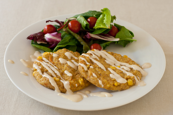 Crab Corn cakes