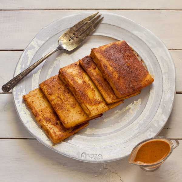 Sesame Baked Tofu from Stephanie Weaver | Gluten-free, vegan, unprocessed
