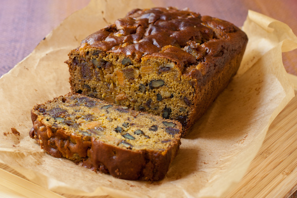 Date Nut Persimmon Bread