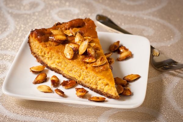 Vegan Pumpkin Cheesecake