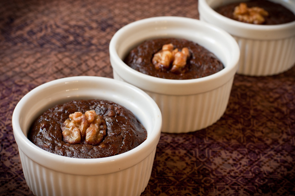 Black Bean Brownie Cakes