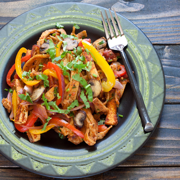 Tofu Migas | Mexican-inspired breakfast dish with tofu instead of eggs | Gluten-free, vegan, dairy-free