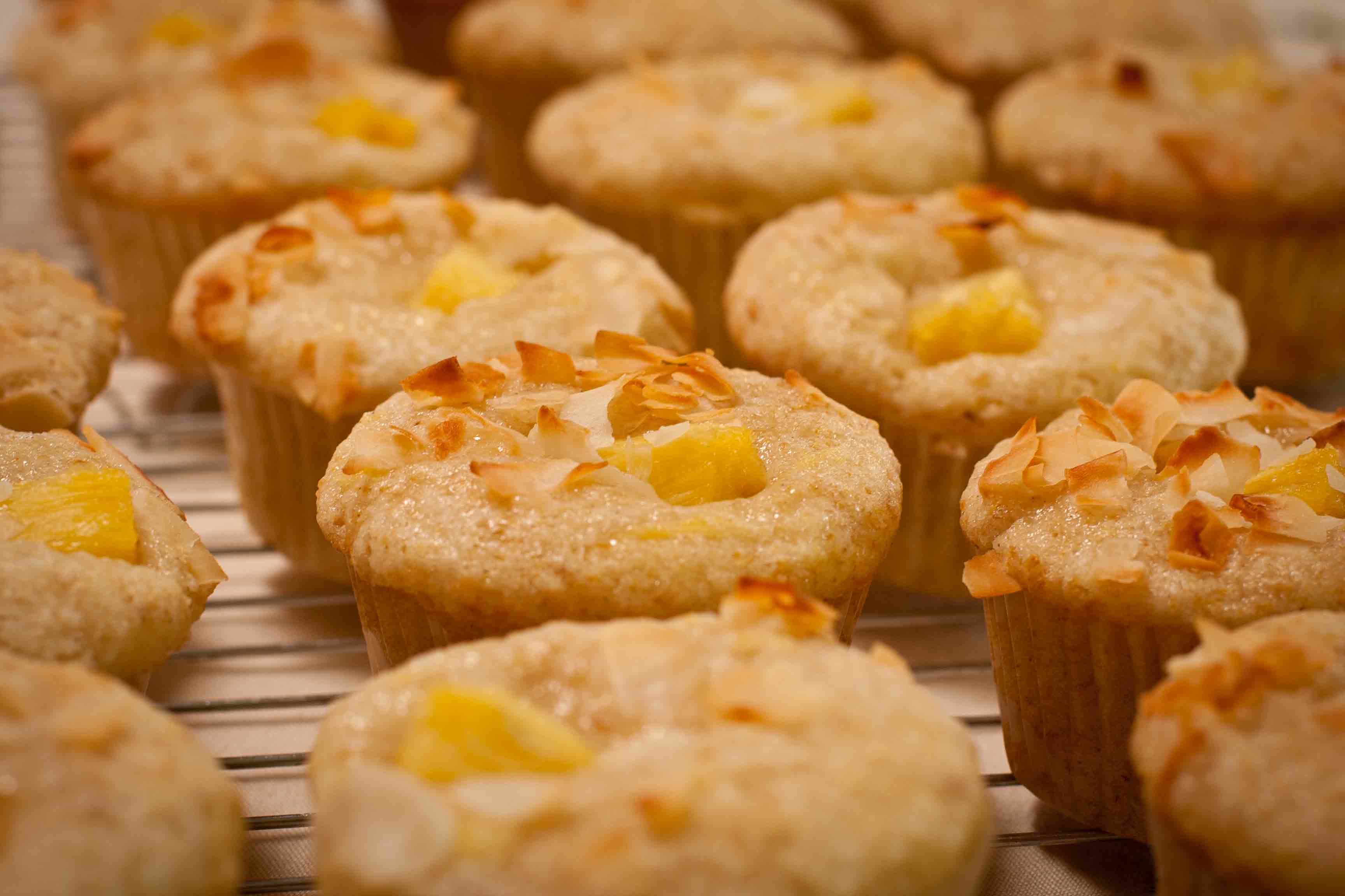 Pineapple Coconut cupcakes