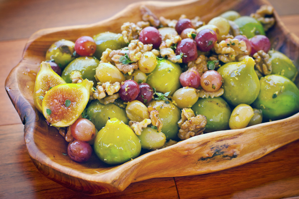 Roasted Figs Grapes glutenfree sugarfree