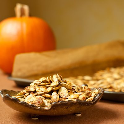 Spiced Roasted Pumpkin Seeds