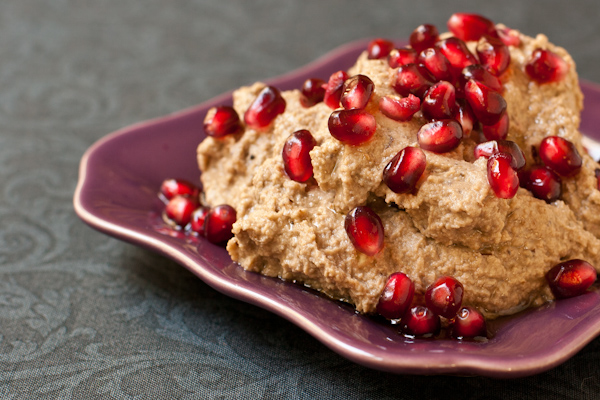 Roasted Eggplant and Pomegranate Spread