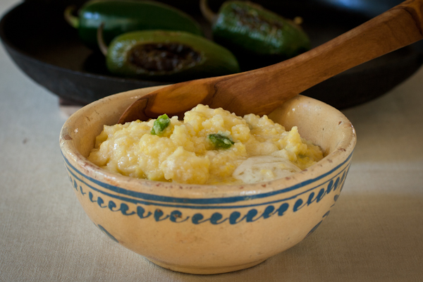 Roasted Jalapeno Cheesy Grits Glutenfree Vegan
