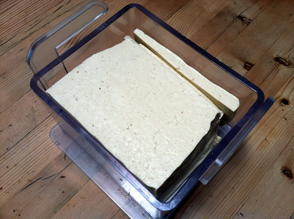 TofuXpress loaded with tofu TofuXpress loaded with tofu