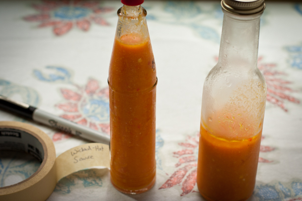 Wicked home-made hot sauce