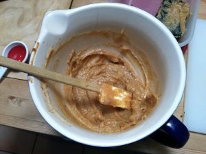 Marinade for tofu misozuke in bowl