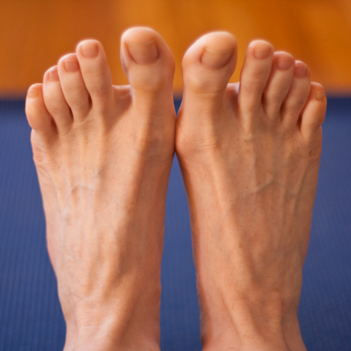 Yoga feet