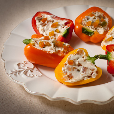 Stuffed pepper appetizer