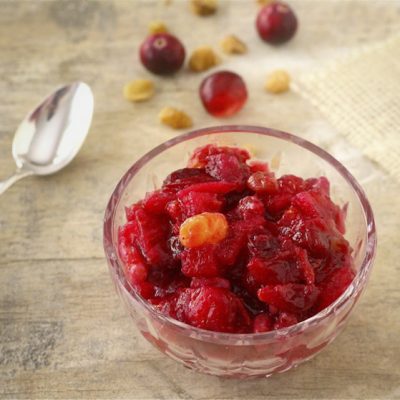 Cranberry-Walnut Conserve