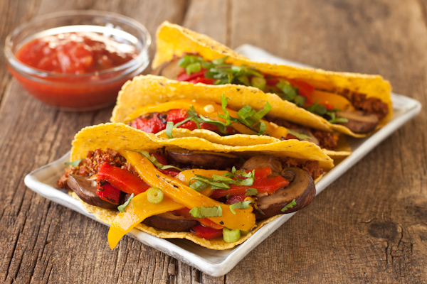 Vegan Street tacos for Super Bowl Sunday