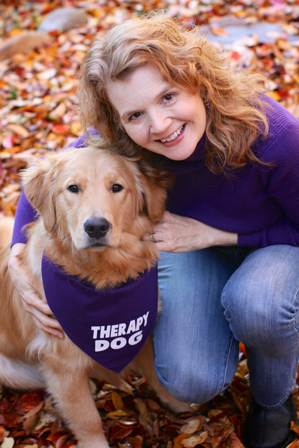 Author Stephanie Weaver with Daisy | Recipe Renovator
