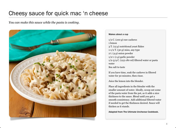 Cheesy Mac Recipe from Twelve Terrific Dairy Substitutes by Stephanie Weaver