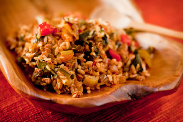 Dirty rice for Meatless Monday on Recipe Renovator