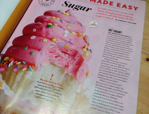 Sugar update from Cooking Light