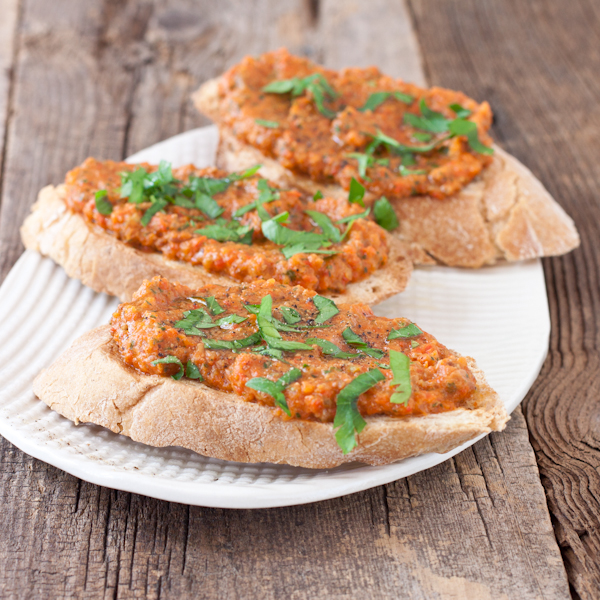 Roasted red pepper romesco dip | Recipe Renovator