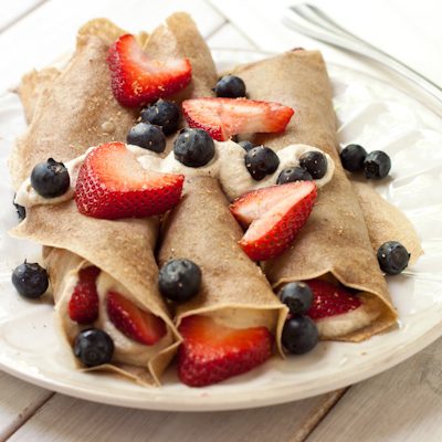 Berry Crepes | Gluten-free, low-sodium, migraine-friendly | Recipe Renovator