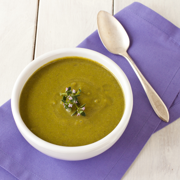 Grilled Asparagus Soup | Recipe Renovator | Gluten-free, dairy-free, low-sodium, paleo