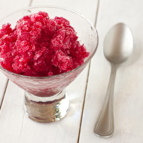 Cranberry-lime granita | Recipe Renovator | Gluten-free, low-sodium, low sugar, paleo