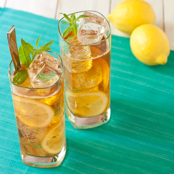 Lemon verbena Pimm's Cocktails from Recipe Renovator