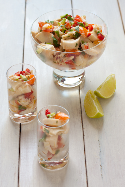 Hearts of Palm ceviche | Vegan, gluten-free, paleo, Whole30 compliant