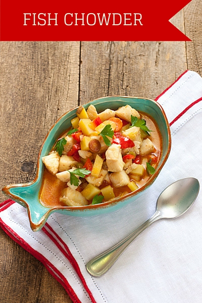 Quick fish chowder from Recipe Renovator | Gluten-free, paleo-friendly, dairy-free