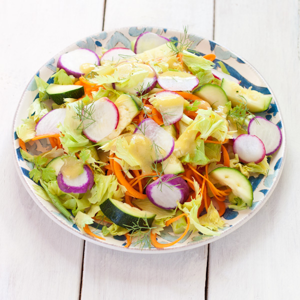 Out of lettuce? Make this leftovers salad from stuff in your fridge right now