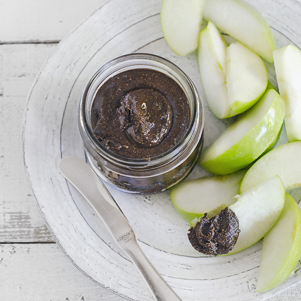 Creamy not-ella carob butter from The Migraine Relief Plan by Stephanie Weaver