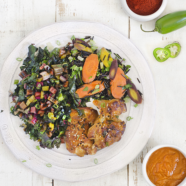 Maple-sesame glazed chicken from The Migraine Relief Plan by Stephanie Weaver (Surrey Books)