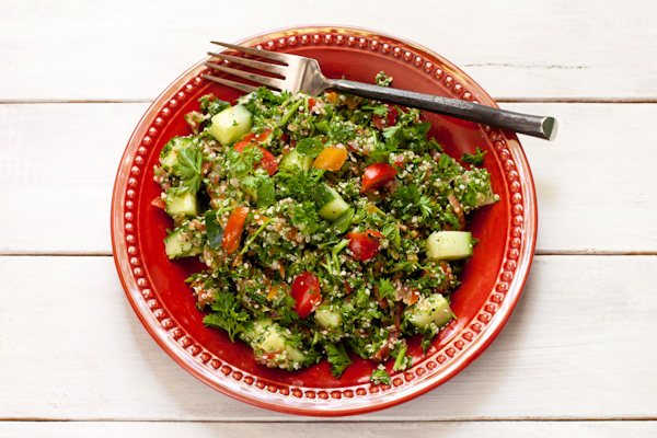 Mediterranean Parsley Salad from Migraine Relief Recipes | Vegan, gluten-free, paleo, grain-free, migraine-friendly