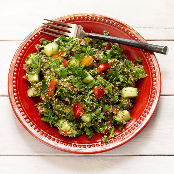 Mediterranean Parsley Salad from Migraine Relief Recipes | Vegan, gluten-free, paleo, grain-free, migraine-friendly