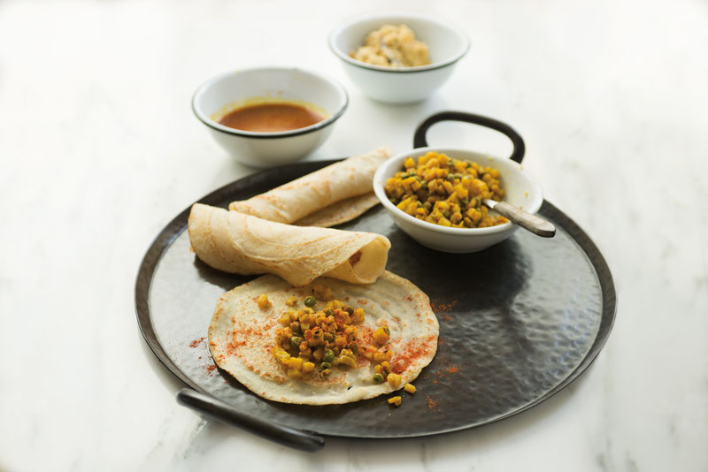 Dosa: South Indian Crepes from Indian for Everyone