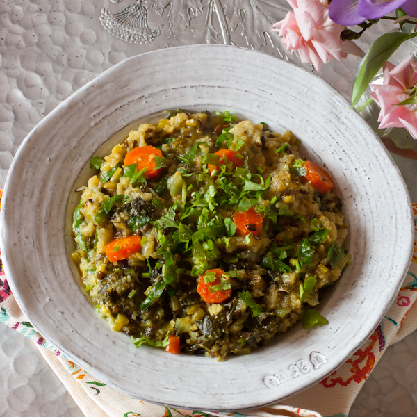 Kitchari-Indian lentils and rice