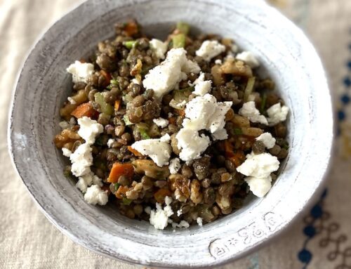 French Lentil Salad | Instantly Mediterranean | Emily Paster